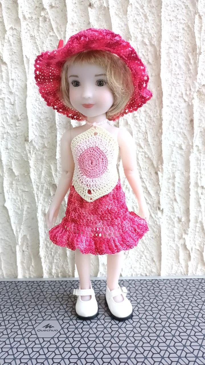 Vêtements pour poupée de 30 cms Siblies de Ruby red 12" -